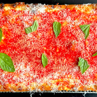 Upside Down Sicilian Pizza