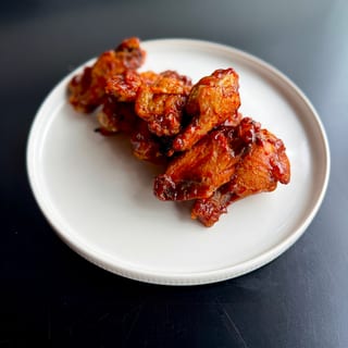 Smoky Bourbon Wings